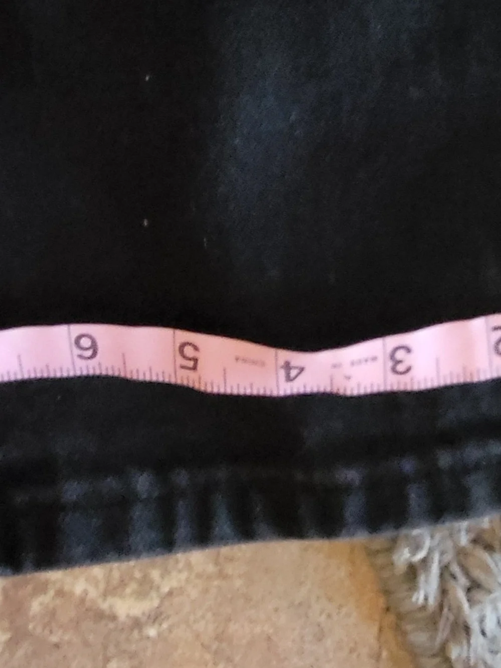 Wrangler Black Denim Pocket with Tan Patch 30x32